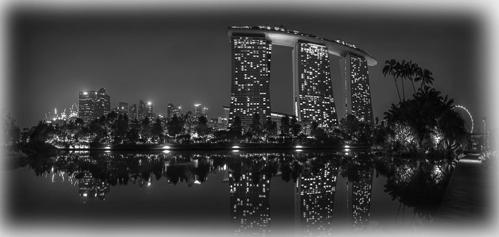 Singapore Panoramas B&W